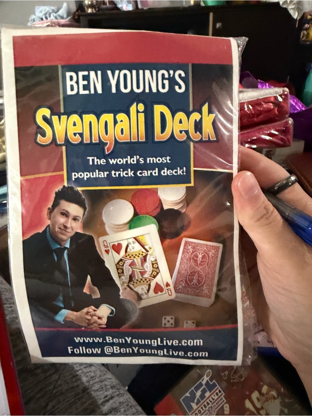 Svengali Deck - Red Magic Card Trick Set